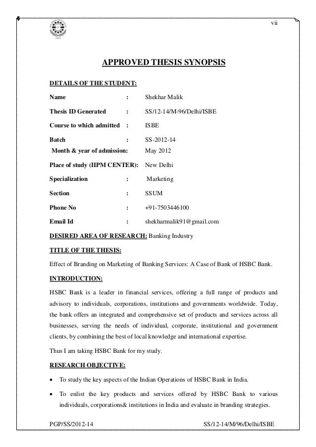 iipm thesis format iipm thesis format